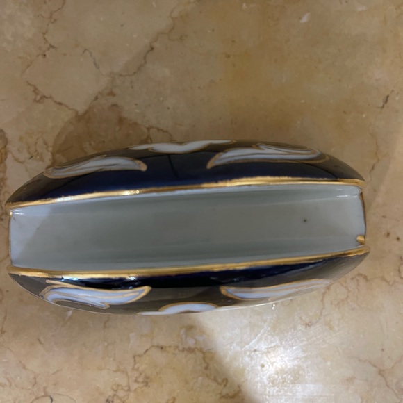 Ceramic Napkin holder handmade painting new - Picture 5 of 12